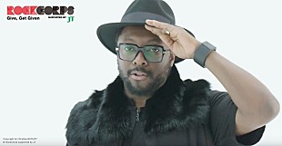 「will.I.am「ボランティアのみんなを誇りに思う。そして一日も早い福島の復興を願っているよ」」