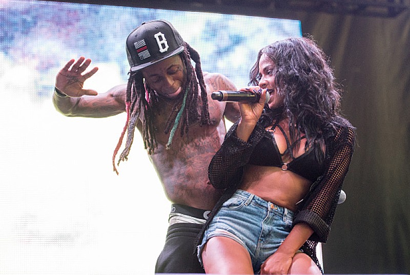 「リル・ウェインとクリスティーナ・ミリアンが破局」1枚目/1