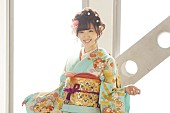 「℃-ute鈴木愛理 きものの老舗・鈴乃屋のイメージキャラクター決定「あなたの笑顔で私はいつも元気になるの」に涙」1枚目/3