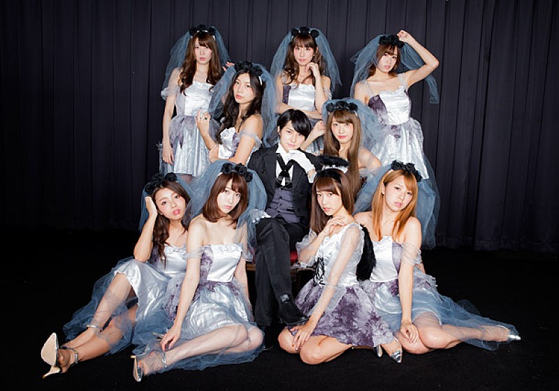 「predia 【赤坂ハロウィン2015】で披露した吸血王子と9人のゾンビ花嫁 期間限定アー写に」1枚目/2