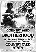 「COUNTRY YARD 主催イベント【BROTHERHOOD vol.28】にATATA出演決定」1枚目/3