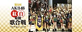 「AKB48【第5回 AKB48紅白対抗歌合戦】ライブ・ビューイング実施決定」1枚目/1