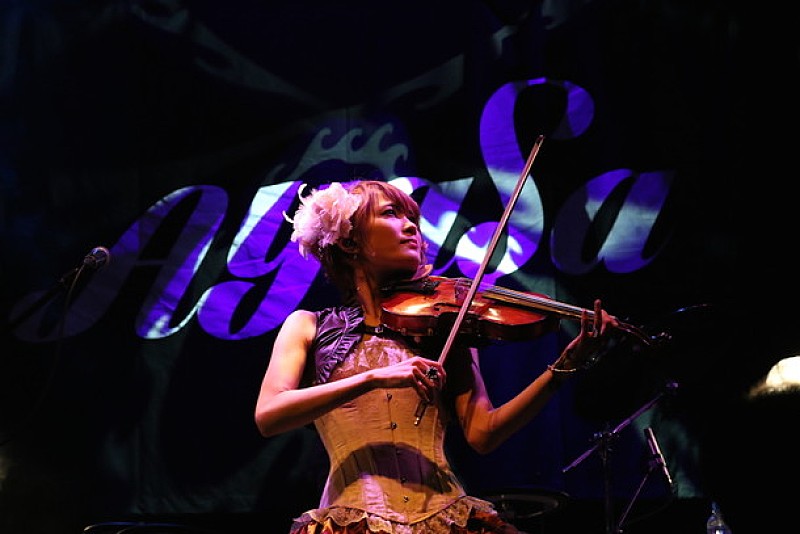 「美しすぎるヴァイオリニストAyasa　2度目のソロライブ開催」1枚目/3