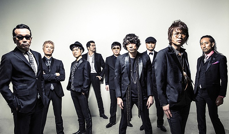 「nano・universe×FLiPLiPS×東京スカパラダイスオーケストラ 京都公演を記念したTシャツコラボレーション企画第二弾発表」1枚目/3