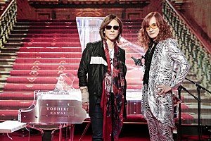 YOSHIKI（X JAPAN）×高見沢俊彦（THE ALFEE）共演！ クリスタルピアノ