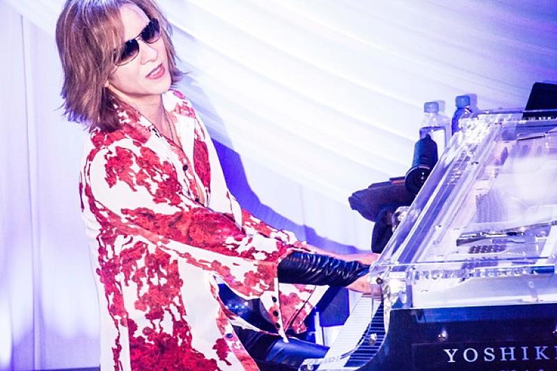 ＹＯＳＨＩＫＩ「YOSHIKI（X JAPAN）国内最高額ディナーショー追加公演 なんと寝起きに開催」1枚目/3