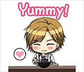 「YOSHIKI（X JAPAN）LINEスタンプ第2弾！ 英語バージョン配信開始」1枚目/4