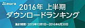 「2016上半期moraダウンロードランキング back numberアルバム部門制す！ シングルは「海の声」/ハイレゾは宇多田ヒカル」1枚目/3