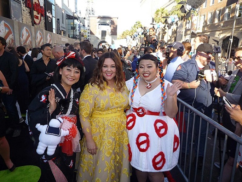 「左から渡辺直美、メリッサ・マッカーシー、友近」3枚目/5