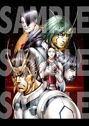 「映画『テラフォーマーズ』BD＆DVD9月リリース！ 原作作画・橘賢一による伊藤英明/武井咲らのイラスト公開」