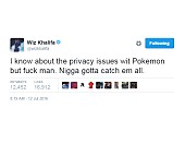 「ウィズ・カリファらも熱狂！全米で話題沸騰中のポケモンGO、様々なライブ会場でもポケモンゲットだぜ」1枚目/1