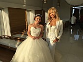 「Crystal Kay 新曲「Lovin&amp;#039; You」MV公開！ クォーターモデルのスミス楓がウェディング・ドレス姿を披露」1枚目/2