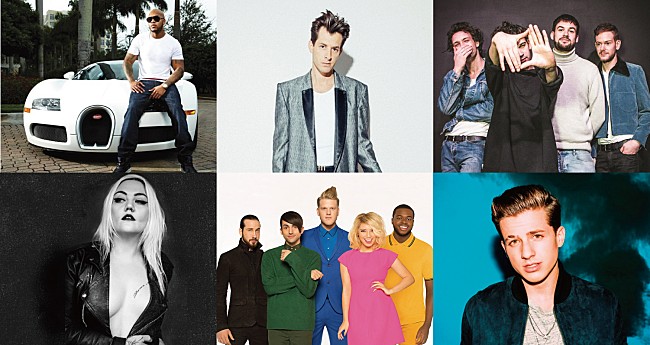 「もうすぐサマソニ！米ビルボード・チャートを賑わす出演アーティストをピックアップ～マーク・ロンソン/チャーリー・プース/The 1975 and more」1枚目/1