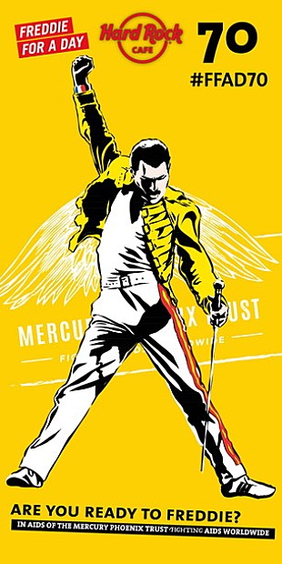 「フレディ・マーキュリー生誕70年 エイズ撲滅チャリティイベント開催！ グッズ販売やクイーン特別編集映像も」