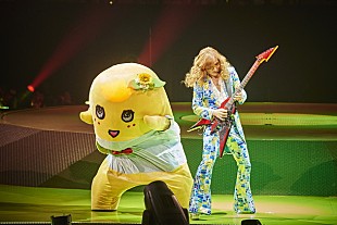 「ふなっしー 単独武道館公演【梨祭】黄×水色の高見沢俊彦/氣志團/神田沙也加らも登場！」