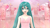「初音ミク ラックスのCMに登場！ ツインテールをほどいてストレーヘアを初披露」1枚目/23