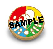 「INTERROBANG大学附属高等学校 校章ピンバッジ 」5枚目/5