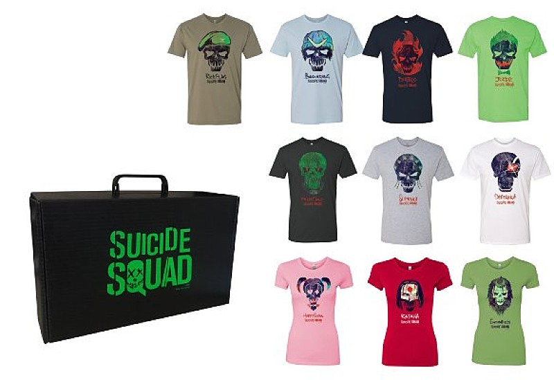「大ヒット映画『スーサイド・スクワッド』の豪華Tシャツセットプレゼント」1枚目/1