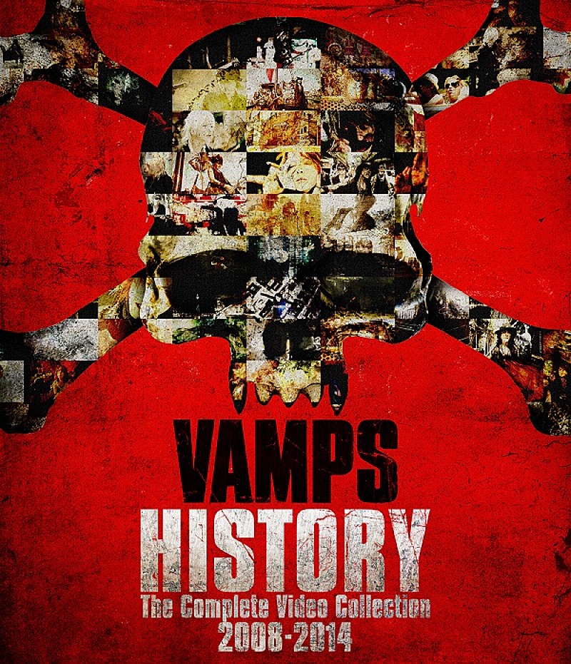 VAMPS、初のMV集リリース ジャケット写真公開