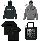 「キャリア初となる武道館公演まであとわずか！　アンダーワールドのライブ・グッズが明らかに」1枚目/3