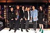「MANNISH BOYS（斉藤和義×中村達也）EXILE黒木啓司MCの音楽番組でトーク＆ライブを披露」1枚目/3