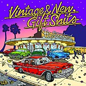 「Hi-STANDARD ザ・ビーチ・ボーイズなどのカヴァーシングル『Vintage &amp;amp; New, Gift Shits』ジャケット公開」1枚目/1