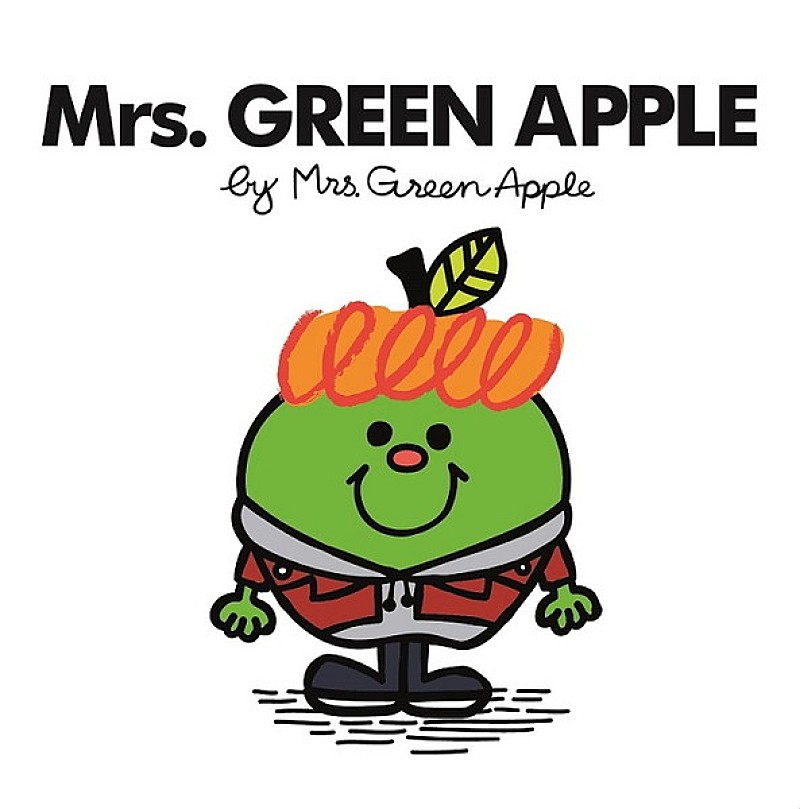 Mrs. GREEN APPLE「Mrs. GREEN APPLE、イギリスの国民的キャラクターとコラボした絵本付きCDをリリース」1枚目/1