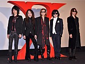 「バンド史上初！Ｘ　ＪＡＰＡＮが映画舞台あいさつにそろって出席　ＹＯＳＨＩＫＩは涙ながらにファンに感謝」1枚目/1