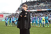 「倖田來未 Jリーグ・サガン鳥栖の試合で国歌独唱「エールを送り続けます！」」1枚目/2