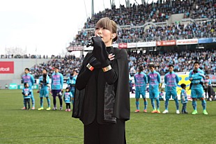 「倖田來未 Jリーグ・サガン鳥栖の試合で国歌独唱「エールを送り続けます！」」