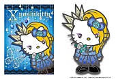 「YOSHIKI×ハローキティ「yoshikitty」新デザインは初のブルー！ モチーフは「CELEBRATION」MV衣装」1枚目/1