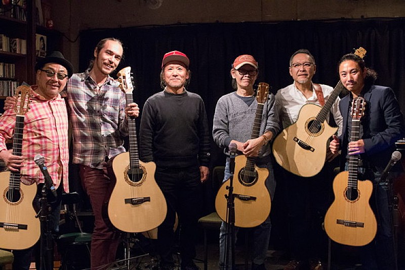 「日本を代表する弦楽器製作家 平光泰典氏の還暦記念ライブ、卓抜のアコギプレイヤーたちが魅せた極上プレイの数々」1枚目/13