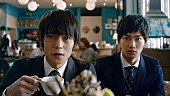 「窪田正孝と野村周平が竹野内豊の「大人の色気」を吸収？　新ＣＭで３人のチ－ムワ－クが明らかに」1枚目/1