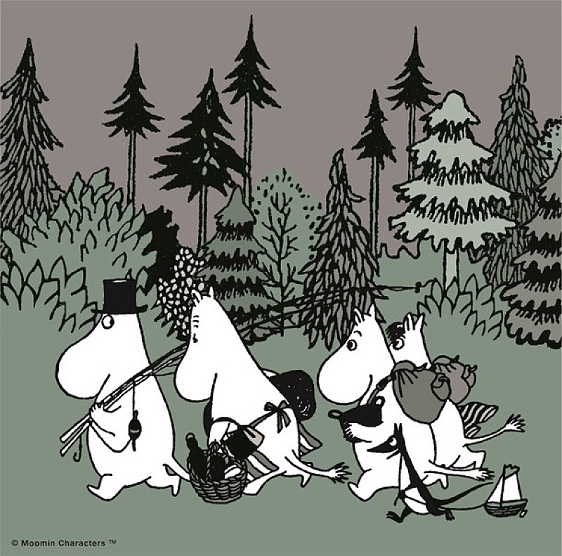 「『-Joy with Moomin- Go to the Forest  森へ』
2017/6/21　RELEASE
＜CD＞　VICL-64808　2,538円（tax in.）
」3枚目/3
