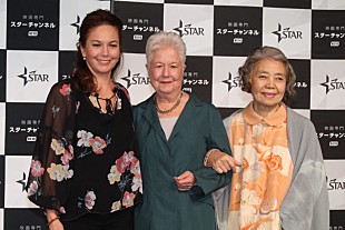 「樹木希林、エレノア監督＆ダイアン・レインと初対面　「私は夫に仕えておりませんので」と“希林節”も」