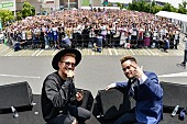 「JAY&amp;#039;EDが新作で共同プロデュースのEXILE ATSUSHIとイベント開催、4000人のファンが美声に酔いしれる」1枚目/10