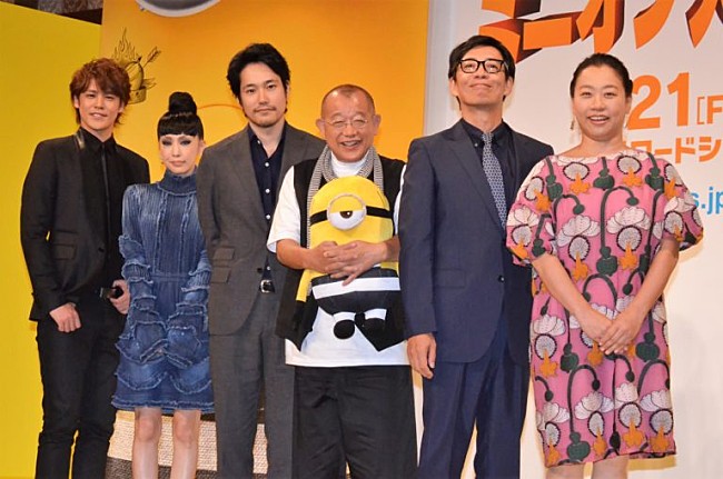 「“グル－”鶴瓶、ミニオン人気に嫉妬　新キャラクタ－にも戦々恐々「皆本当にうまい」」1枚目/1