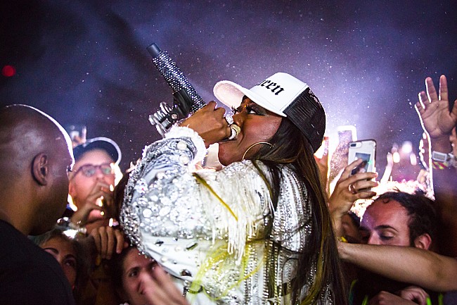 「【FYF Festライブ・レポート】観客にはアノ人も!?　文字通り“レジェンド”の貫禄を見せつけたミッシー・エリオット」1枚目/8