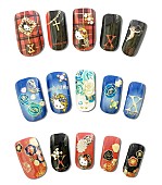 「YOSHIKI ディナーショーで「yoshikitty」ネイルシールセット先行発売」1枚目/2