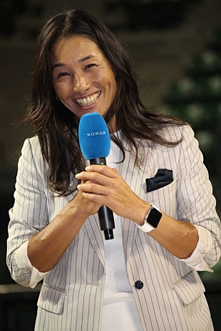 「伊達公子、“２度目”の引退会見で笑顔　「こんなに幸せなアスリ－トもそういない」」