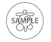 「抽選会「オータムジャンボくるり in 京都音博」特製ステッカー」5枚目/5