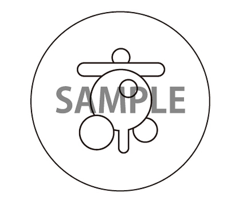 「抽選会「オータムジャンボくるり in 京都音博」特製ステッカー」5枚目/5