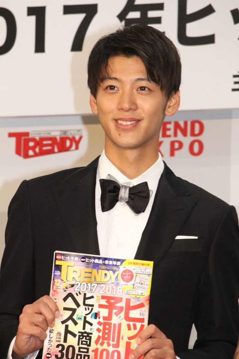 「竹内涼真「一つ一つの作品に恵まれた」 快進撃で“今年のヒット人”に選出」1枚目/1