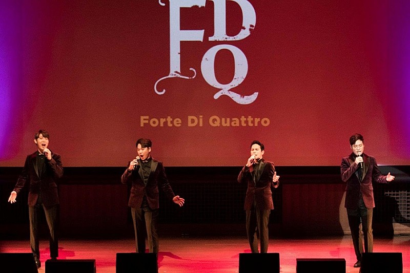 韓国発フォルテ・ディ・クアトロ、初来日ショーケースで拍手の嵐！　日本語での歌唱も