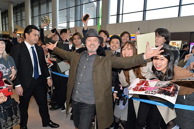 「ル－ク・スカイウォ－カ－、マ－ク・ハミルが来日　「フォ－スとともにあらんことを」」1枚目/1