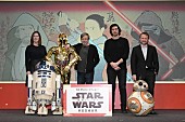 「『スター・ウォーズ／最後のジェダイ』来日記者会見、昨年12月急逝のキャリーは「唯一無二でかけがえのない存在」」1枚目/1