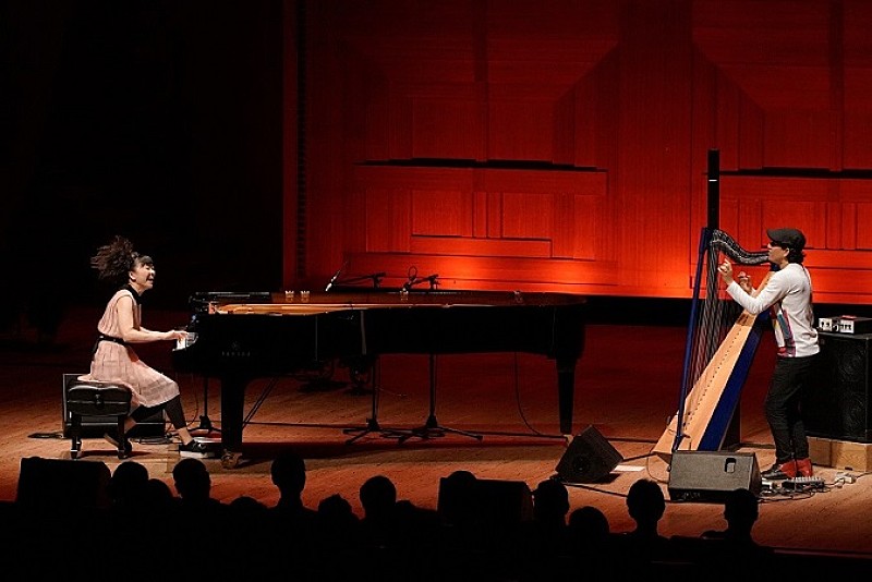 ピアノとハープの共演に誰もが釘付け！　上原ひろみ×エドマール・カスタネーダ日本ツアー・ファイナル公演レポート