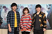 「ポルノグラフィティ＆仲里依紗がライブ会場で対面！ ドラマ主題歌「カメレオン・レンズ」生演奏」1枚目/3