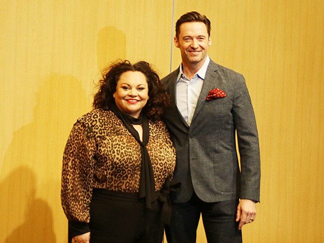 「ヒュー・ジャックマン＆キアラ・セトル記者会見、話題曲「ディス・イズ・ミー」の影響力に涙」1枚目/1