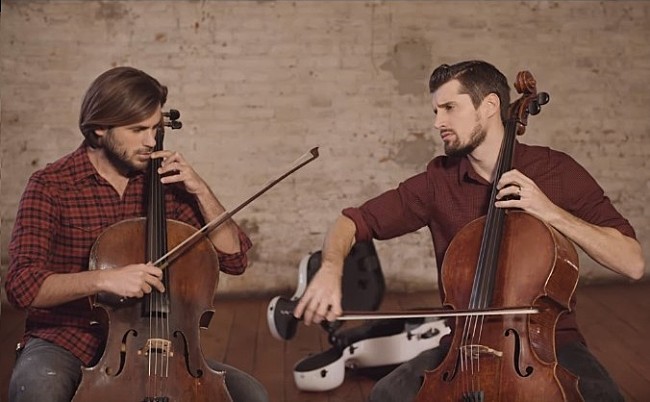 「2CELLOS「エドが気に入ってくれたらいいけど」 エド・シーラン「パーフェクト」のカバー映像公開」1枚目/5